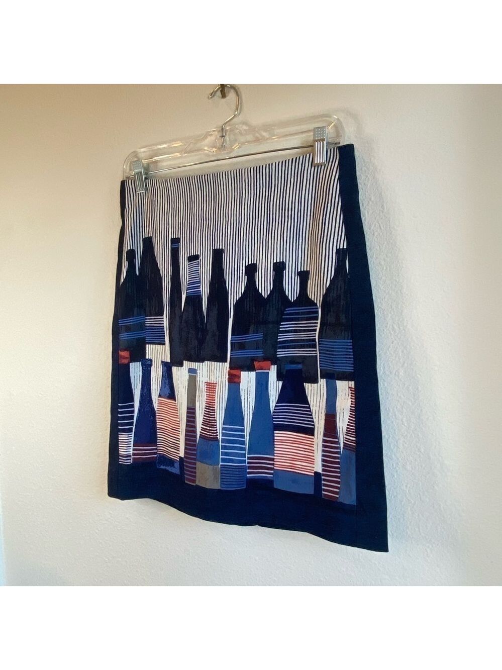 *NWOT* NIC + ZOE Wine Theme Skirt - Picture 5 of 12
